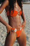 Tangerine High Cut Bottom