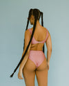 Old Rose High-Waisted Bottom